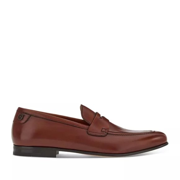 NiB Salvatore Ferragamo Men's Goyamvit Best Penny Loafer Brown Size 8 EE FLD222 - Picture 1 of 7